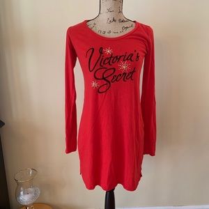 Victoria’s Secret red sleep dress